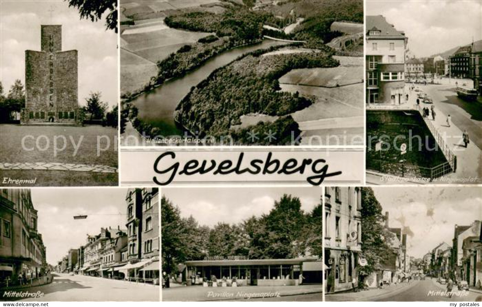 73693973 Gevelsberg Ehrenmal Heilenbeckertalsperre Mittelstrasse Pavillon Nirgen - Gevelsberg