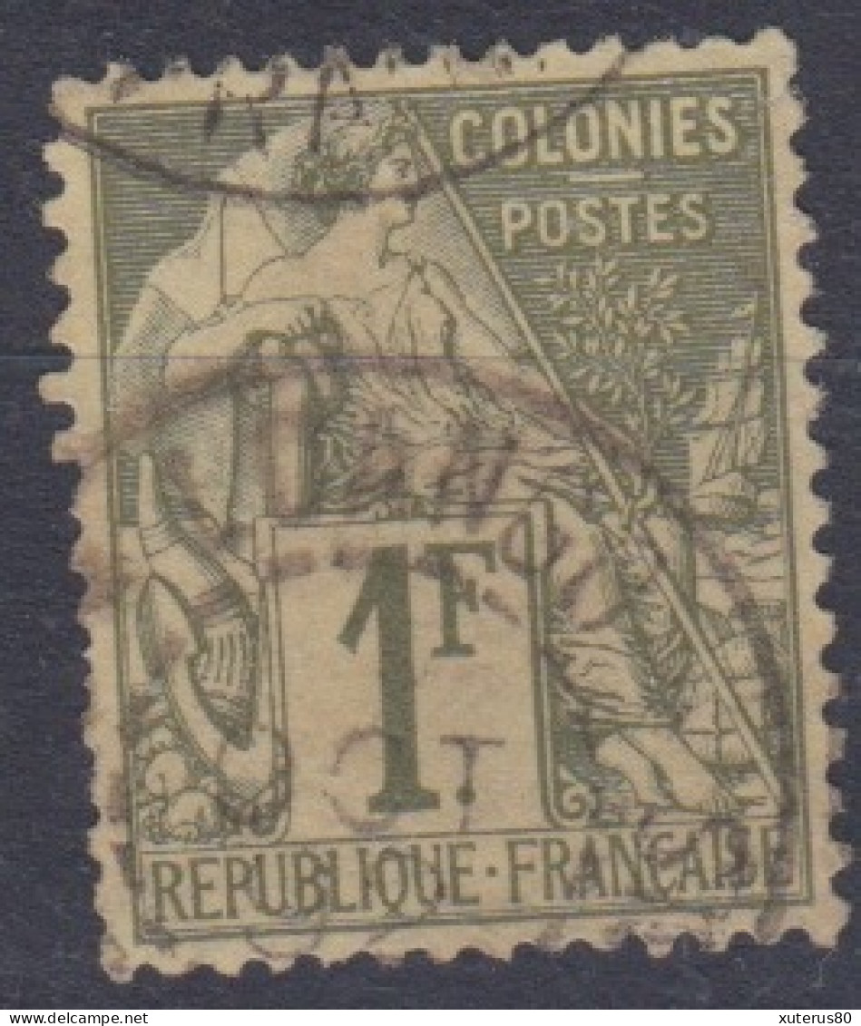 #200 COLONIES GENERALES N° 59 Oblitéré Loango (Congo Français) - Alphée Dubois