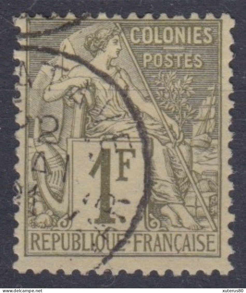 #200 COLONIES GENERALES N° 59 Oblitéré Tamatave (Madagascar) - Alphée Dubois