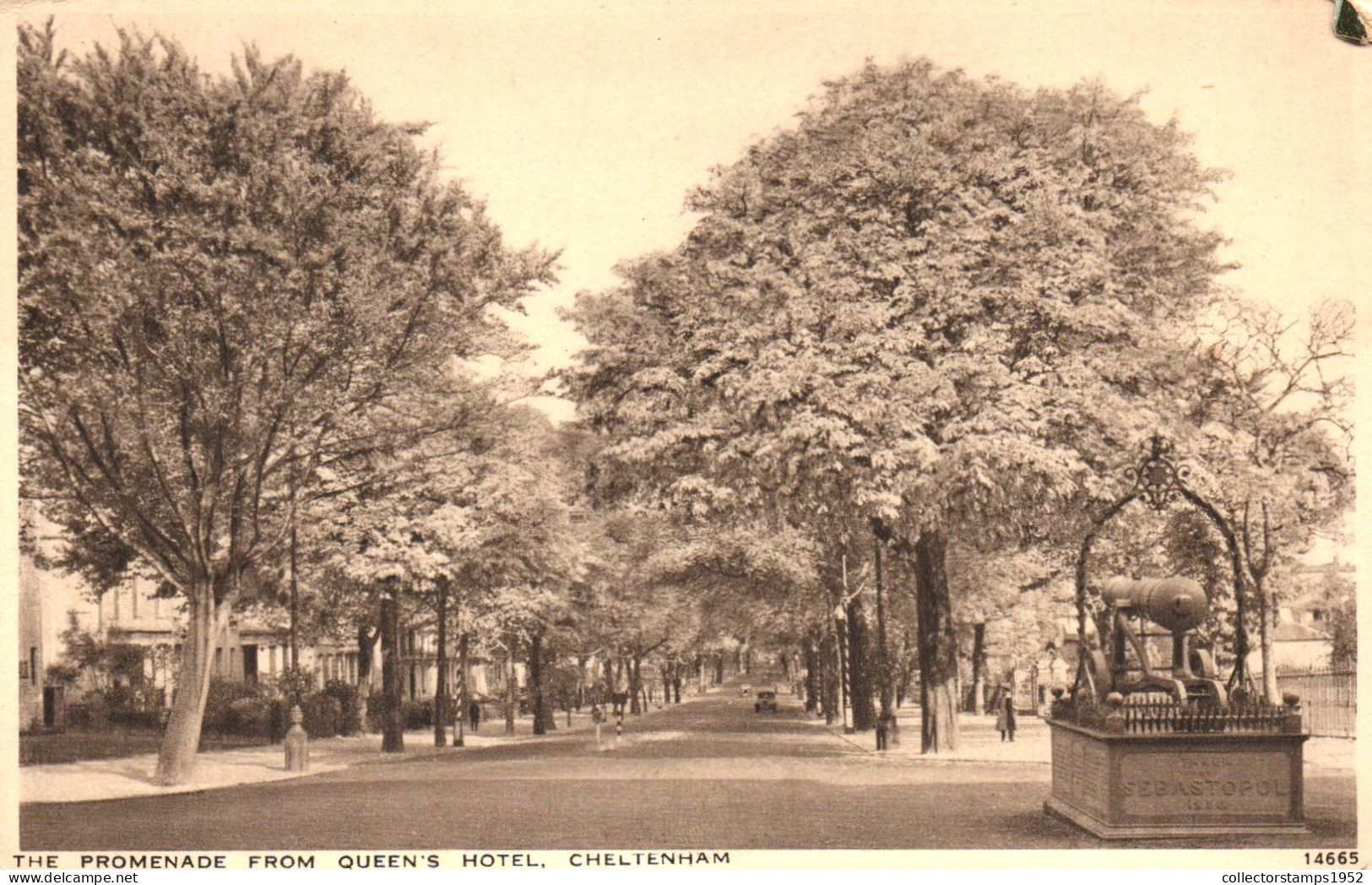 CHELTENHAM, GLOUCESTERSHIRE, FOUNTAIN, ARCHITECTURE, ENGLAND, UNITED KINGDOM, POSTCARD - Cheltenham