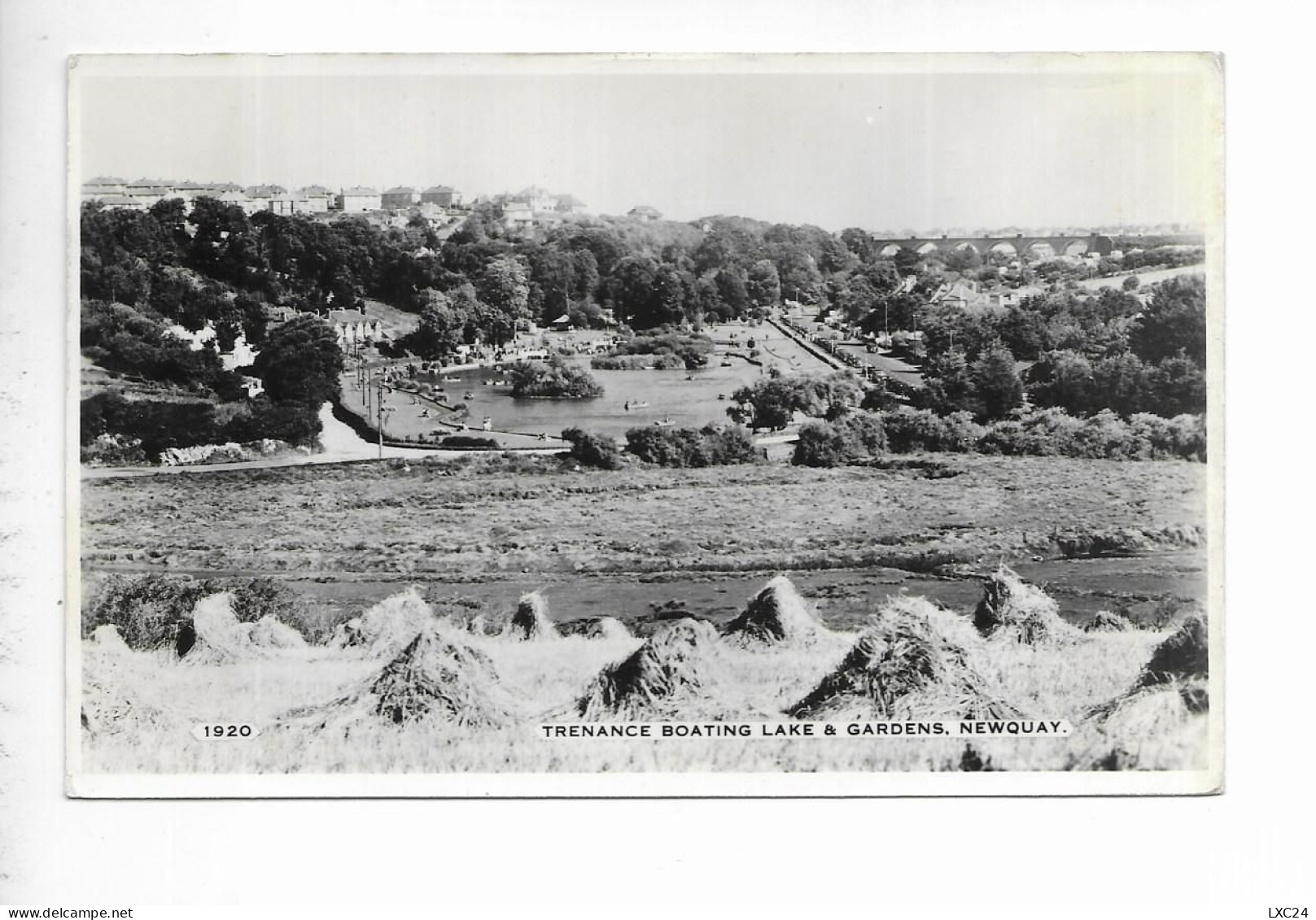 TRENANCE BOATING LAKE & GARDENS. NEWQUAY. - Newquay