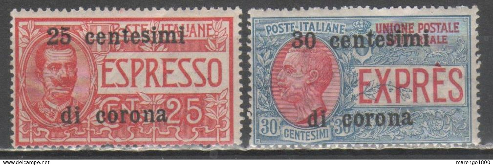 Trento E Trieste 1919 - Espressi * - Trentino & Triest