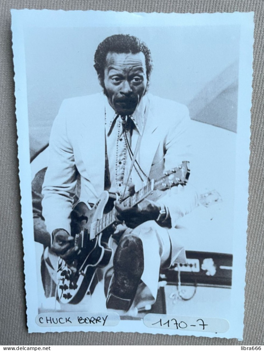 CHUCK BERRY - 14,5 X 10 Cm. (REPRO PHOTO ! - Zie Beschrijving - Voir Description - See Description) ! - Famous People