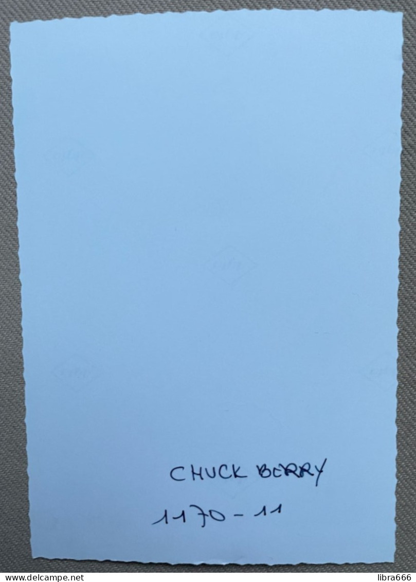 CHUCK BERRY - 14,5 X 10 Cm. (REPRO PHOTO ! - Zie Beschrijving - Voir Description - See Description) ! - Personalidades Famosas