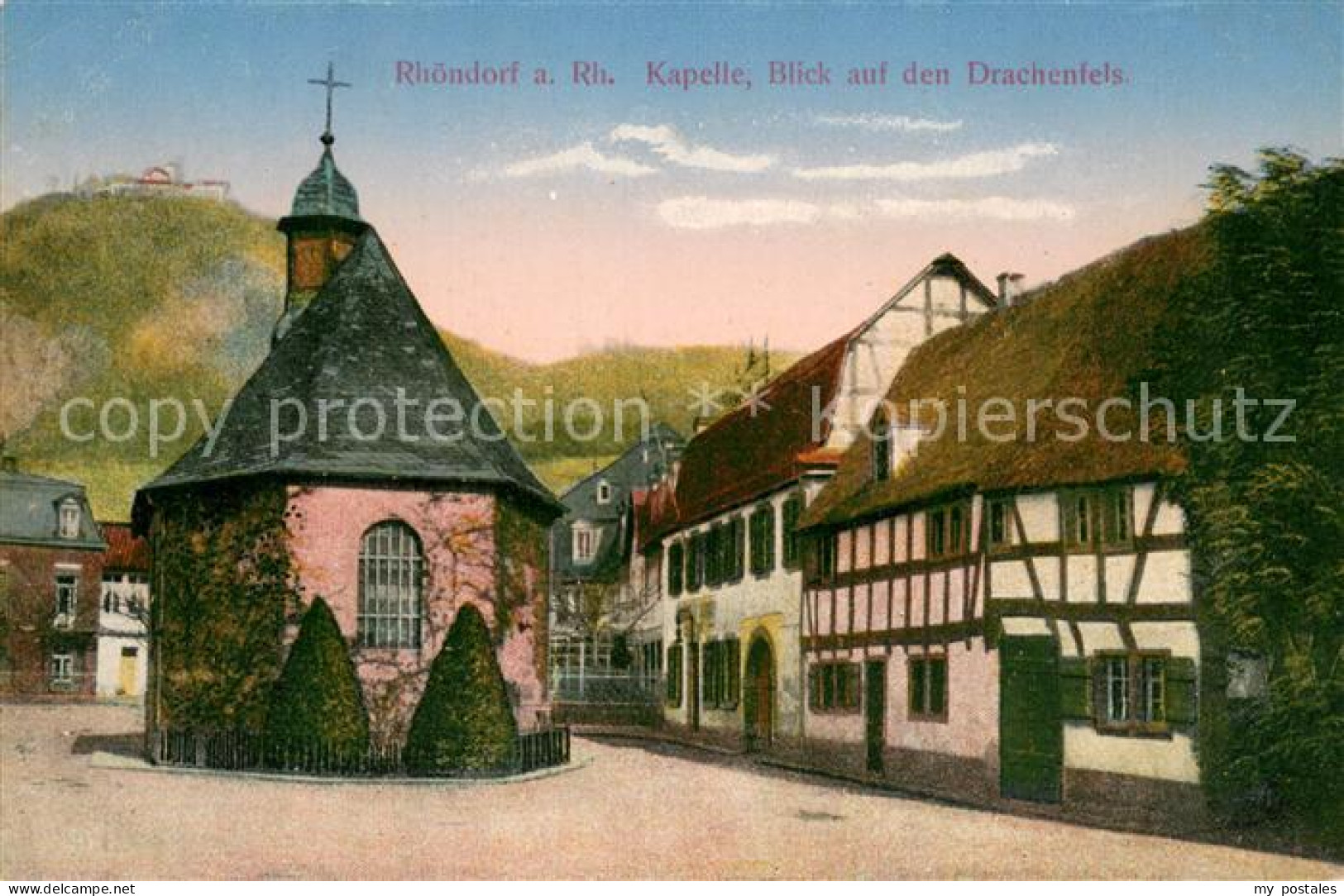 73693546 Rhoendorf Kapelle Und Drachenfels Rhoendorf - Bad Honnef