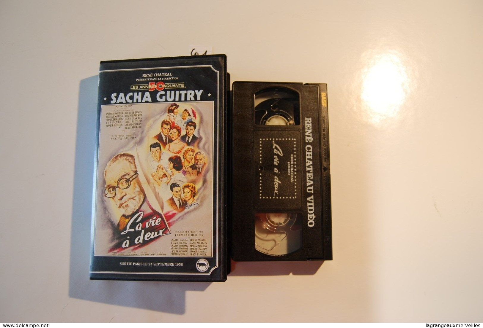 CA1 K7 VHS Sacha Guitry La Vie à Deux - Andere & Zonder Classificatie