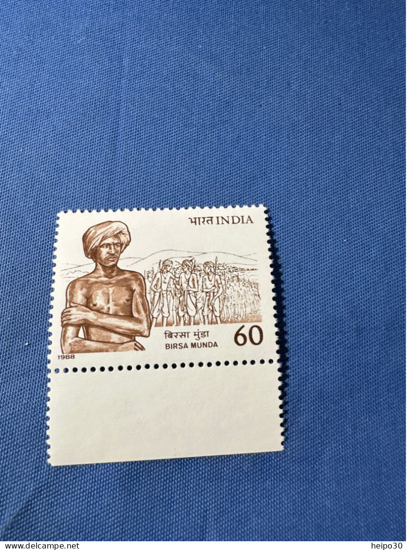 India 1988 Michel 1191 Birsa Munda MNH - Ongebruikt