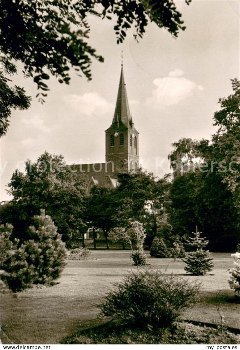 73693447 Goch Stadtgarten Mit Kath Pfarrkirche Goch - Goch