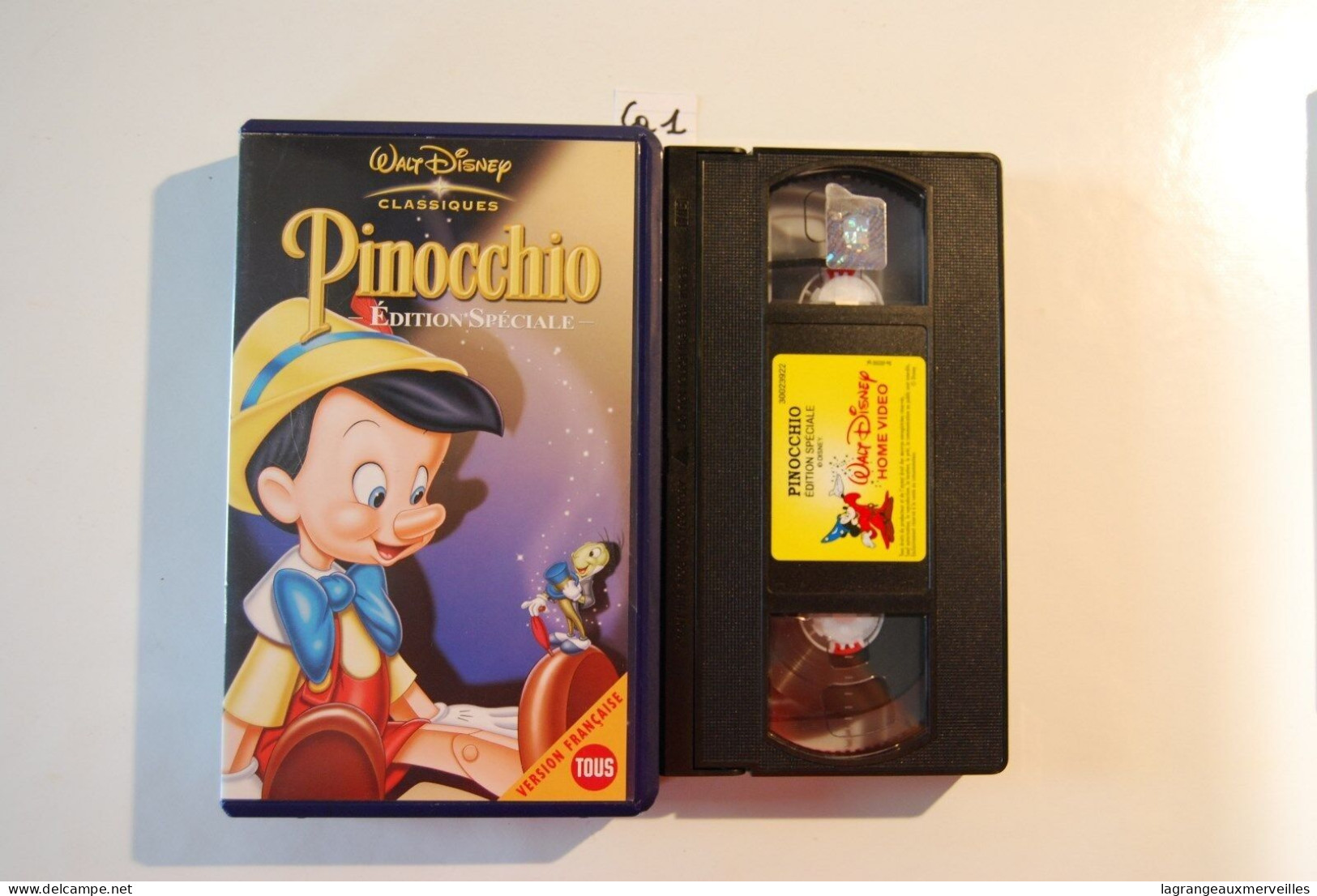 CA1 K7 VHS PINOCCHIO WALT DISNEY - Cartoons