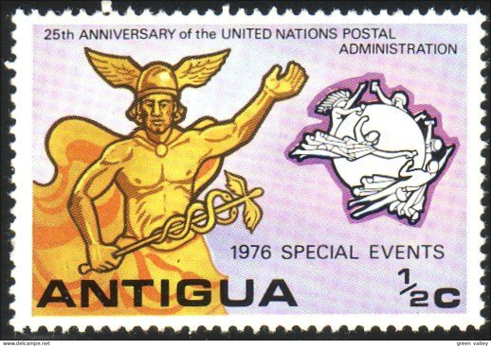 142 Antigua UPU MNH ** Neuf SC (ANT-25a) - 1960-1981 Ministerial Government