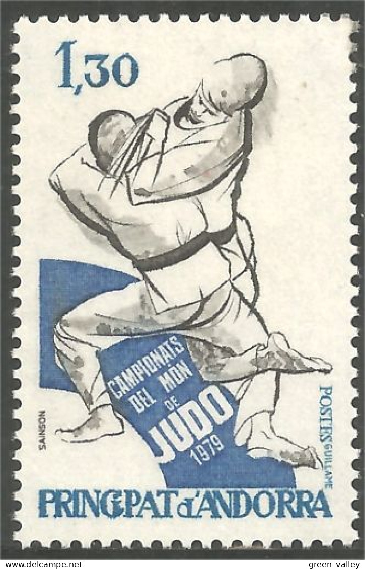 140 Andorre Yv 281 Judo Judoka MNH ** Neuf SC (ANF-231b) - Judo