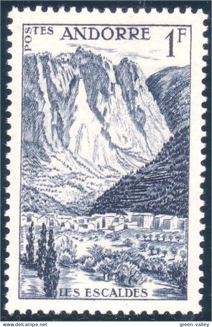 140 Andorre 1F Les Escales MNH ** Neuf SC (ANF-87) - Neufs