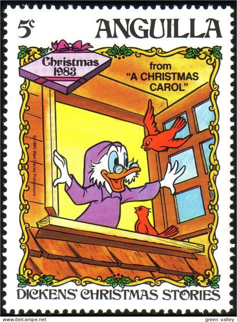 134 Anguilla Disney Picsou Scrooge MNH ** Neuf SC (ANG-38b) - Anguilla (1968-...)