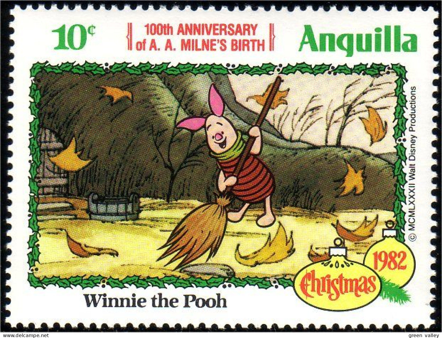 134 Anguilla Winnie Porky Cochonnet Cochon Porcinet MNH ** Neuf SC (ANG-24b) - Abeilles