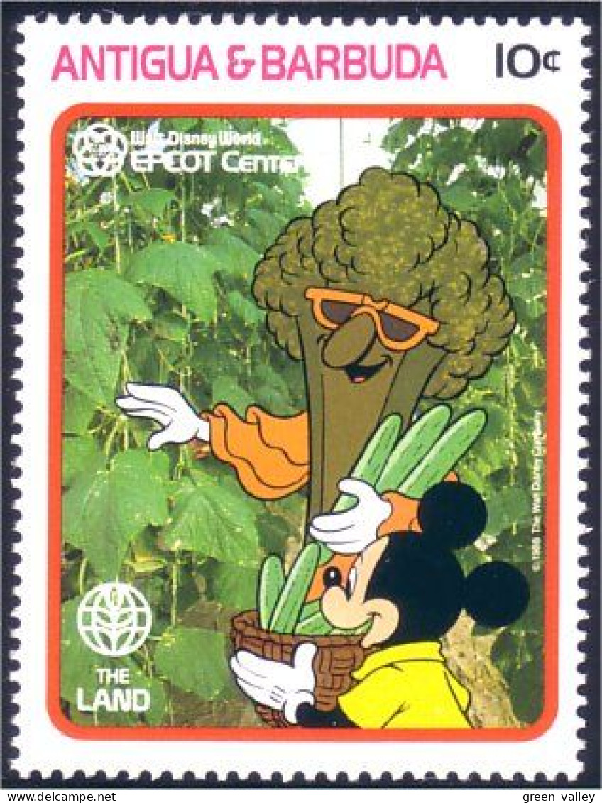 143 Antigua Barbuda Mickey Vegetable Garden Jardin Legumes MNH ** Neuf SC (ABB-6b) - Gemüse