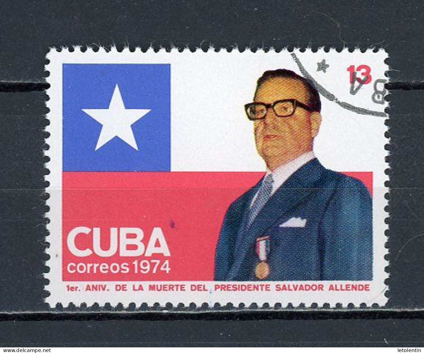 CUBA - ALLENDE  N°Yt 1793 Obl. - Gebraucht