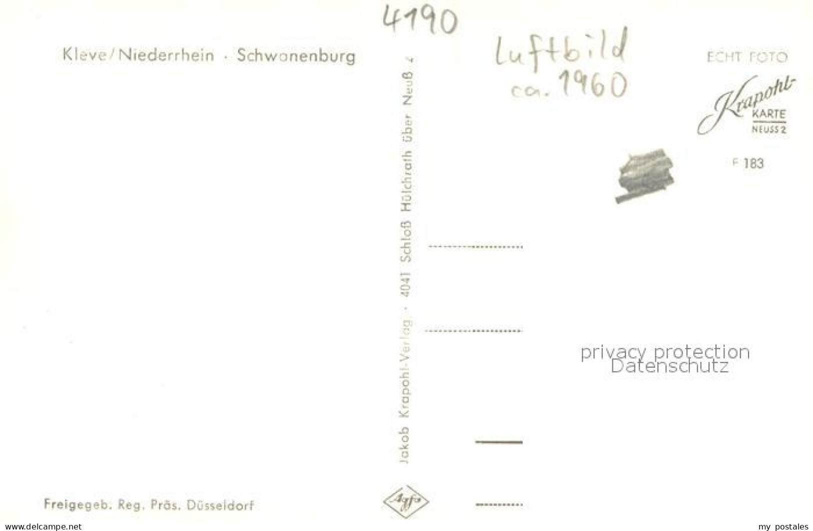 73693208 Kleve Niederrhein Schwanenburg Kleve Niederrhein - Kleve