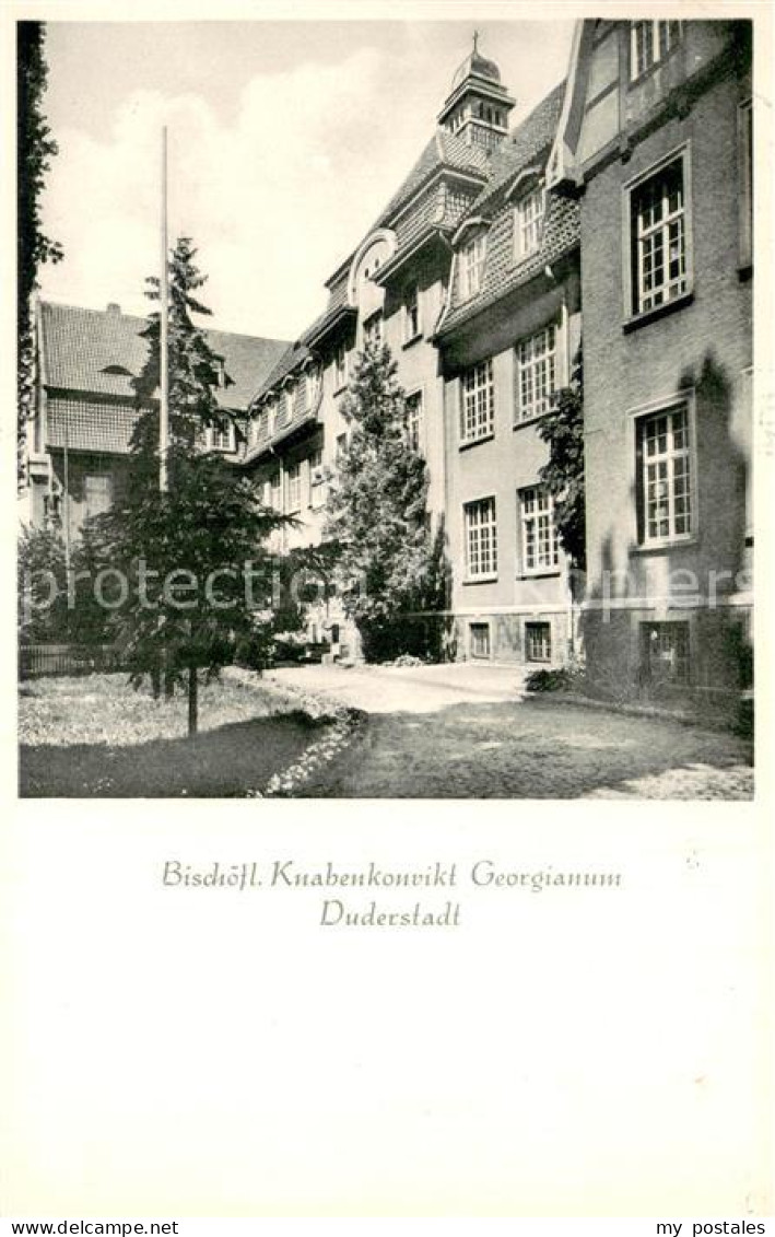 73693160 Duderstadt Bischoefl Knabenkonvikt Georgianum Duderstadt - Duderstadt