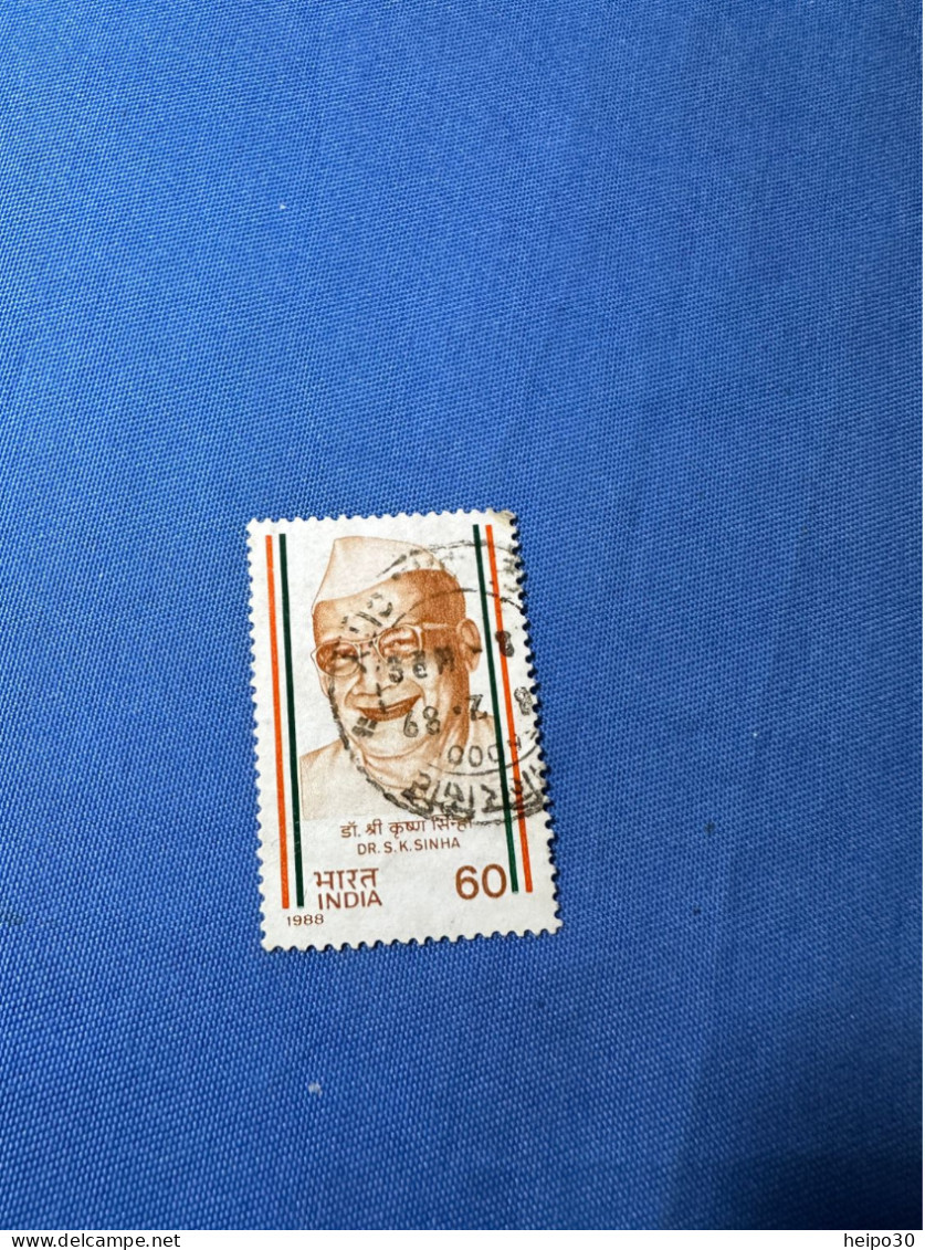 India 1988 Michel 1142 Sri Krishna Sinha - Oblitérés