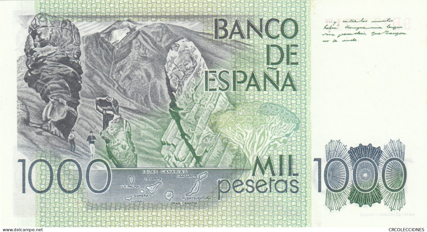 CRBS0984 BILLETE ESPAÑA 1000 PESETAS 1979 SERIE 9D SIN CIRCULAR - [ 4] 1975-… : Juan Carlos I