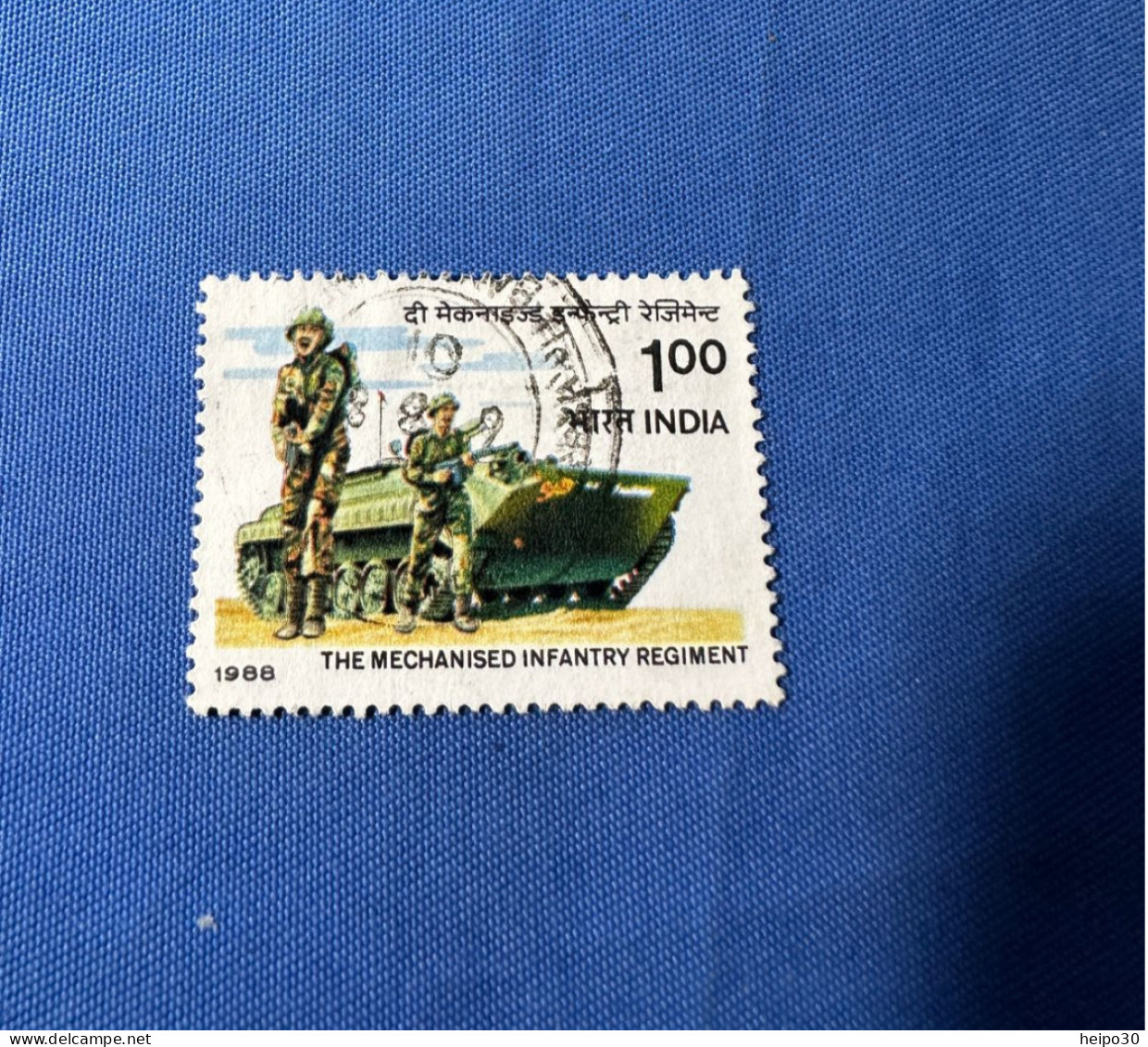 India 1988 Michel 1145 Mech. Infanterie-Regiment - Used Stamps