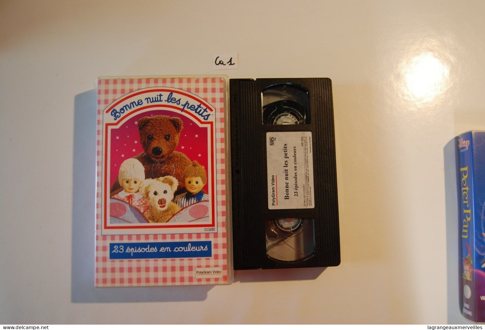 CA1 K7 VHS Bonne Nuit Les Petits - Cartoons