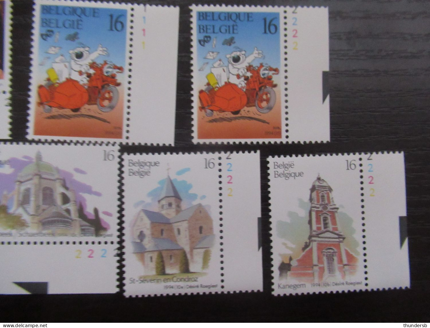 Mooi Lot Plaatnummers Uit 1994 - Postfris ** - Face Value: 9,47 Euro - 1991-2000