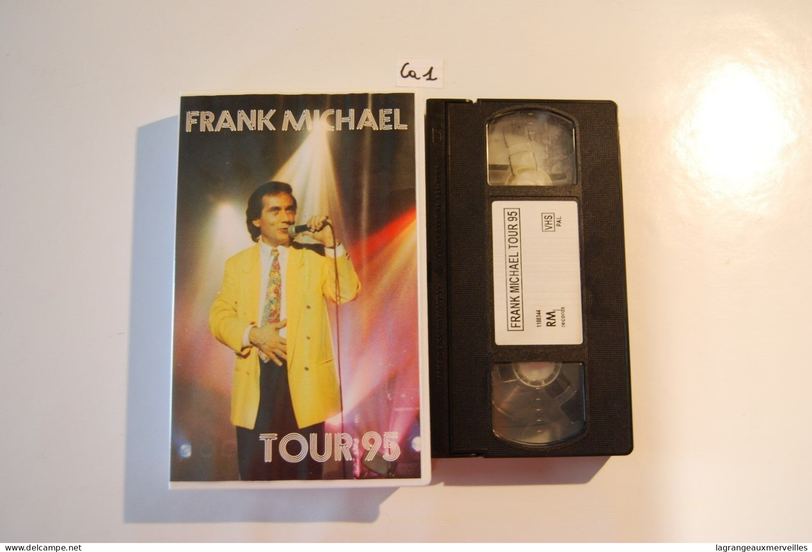 CA1 K7 VHS Frank Mikael Tour 95 - Concert En Muziek