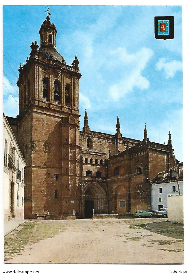 FACHADA DE LA CATEDRAL.-  CORIA / CACERES .- ( ESPAÑA ) - Cáceres