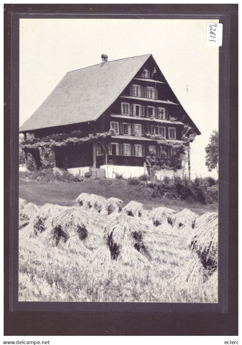 GRÖSSE 10x15cm - CHAM - BAUERNHAUS - TB - Cham