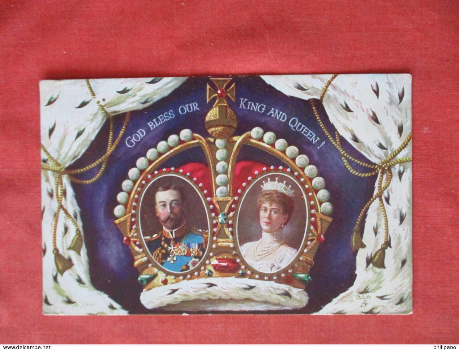 - God Bless King George V And Queen Mary!   Ref 6342 - Königshäuser