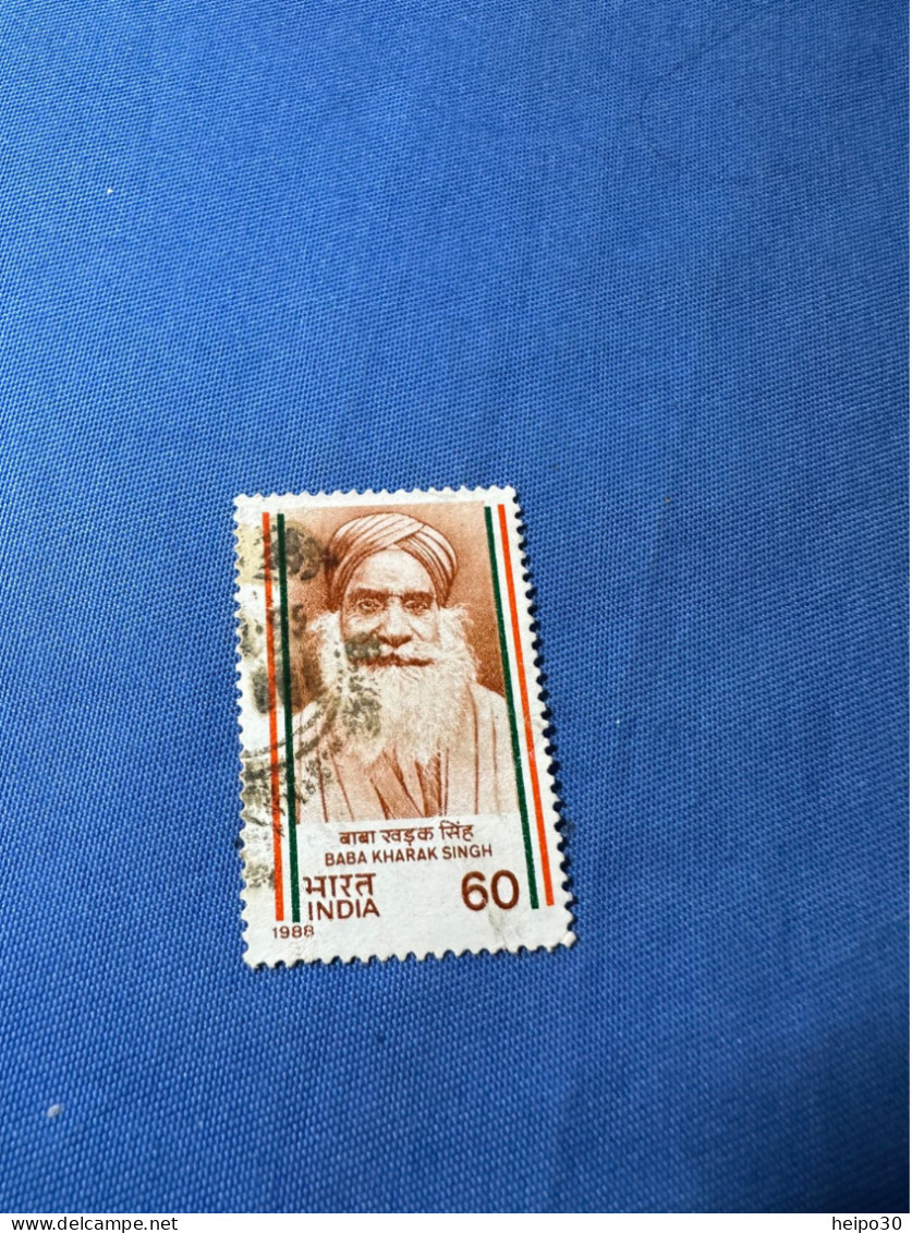 India 1988 Michel 1182 Baba Kharak Singh - Used Stamps