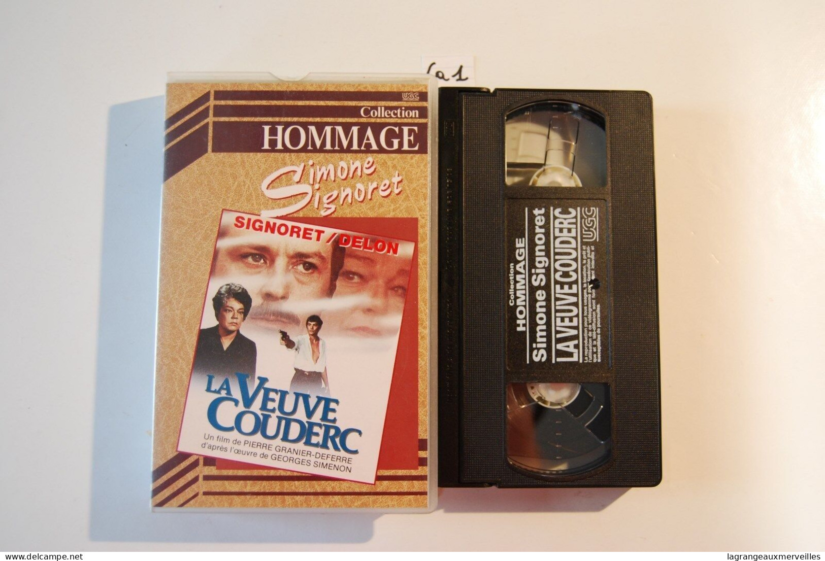 CA1 K7 VHS HOMMAGE SIMONE SIGNORET LA VEUVE COUDERC - Sonstige & Ohne Zuordnung