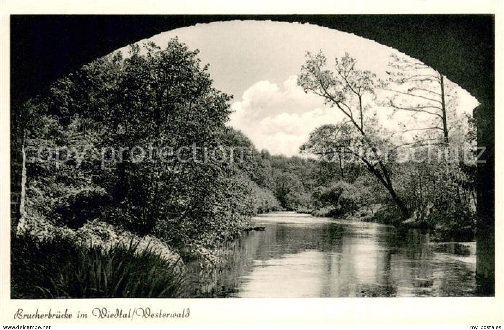 73692785 Westerwald Region Brucherbruecke Im Wiedtal Westerwald Region - Bad Marienberg