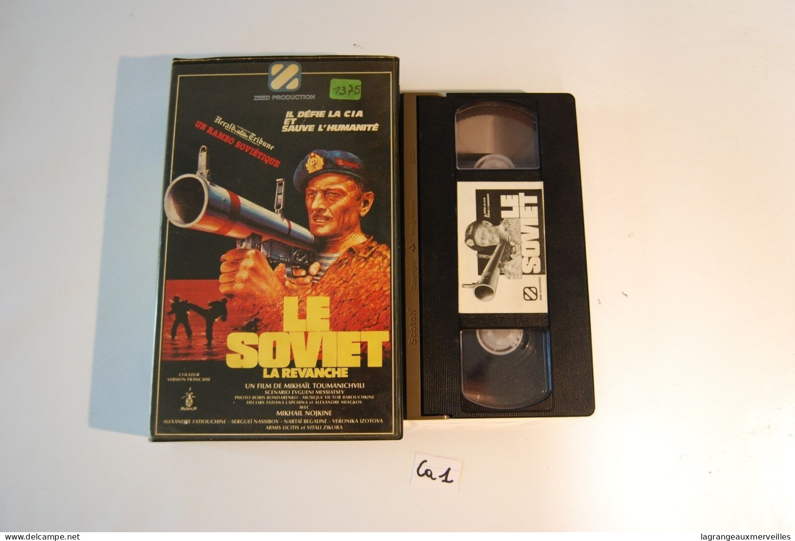 CA1 K7 VIDEO VHS LE SOVIET LA REVANCHE - Action, Aventure