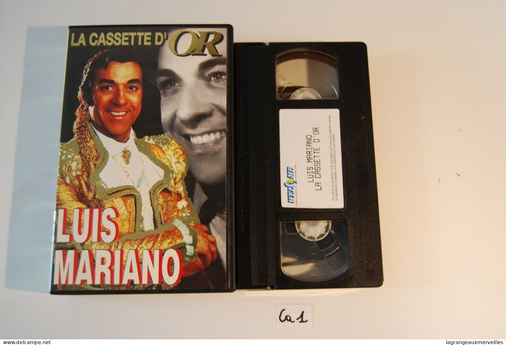 CA1 K7 VIDEO VHS LA CASSETTE D'OR LUIS MARIANO - Concert Et Musique