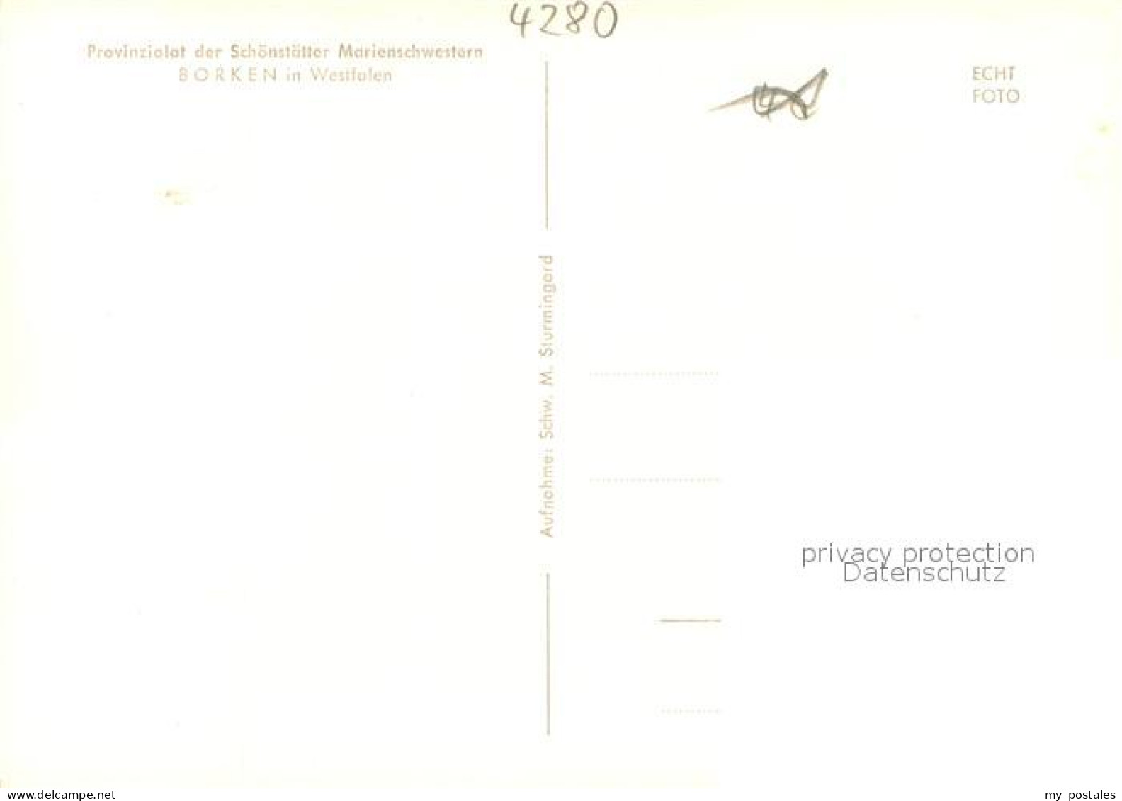 73692639 Borken Westfalen Provinzialat Der Schoenstaetter Marienschwestern Schwa - Borken