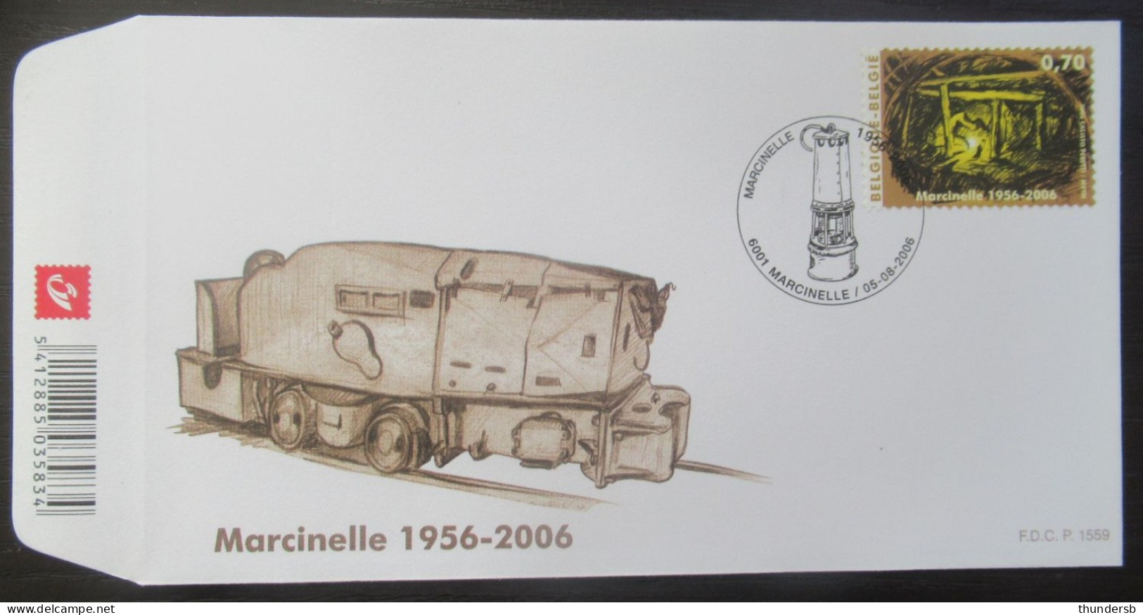 FDC 3547 'Mijnramp Marcinelle' - 2001-2010