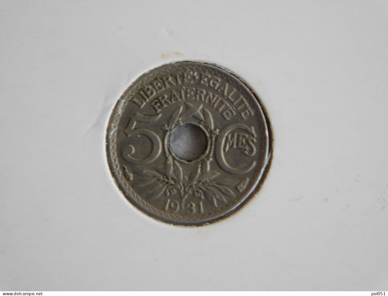 France 5 Centimes 1931 Lindauer Petit Module  (192) - 5 Centimes