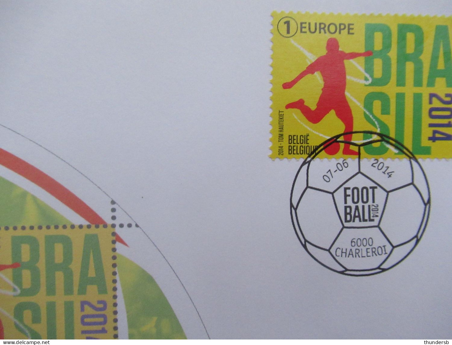 FDC 4422 'Wereldbeker Voetbal Brazilië' - 2011-2014