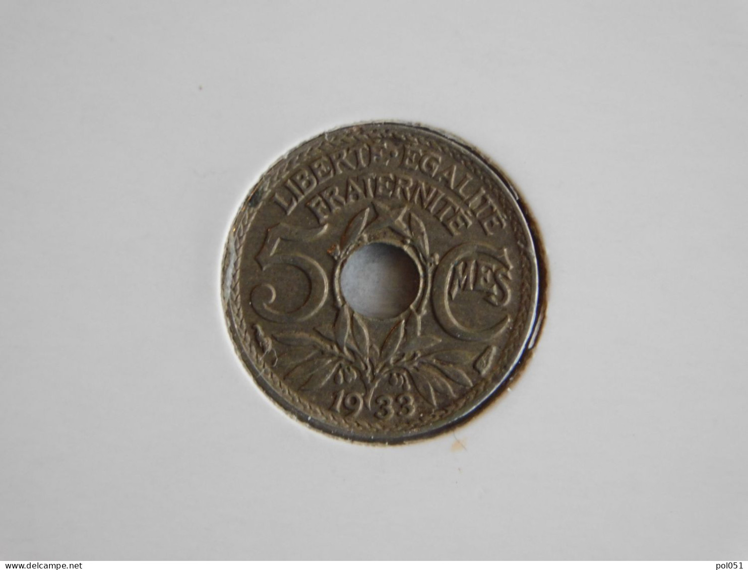 France 5 Centimes 1933 Lindauer Petit Module (194) - 5 Centimes