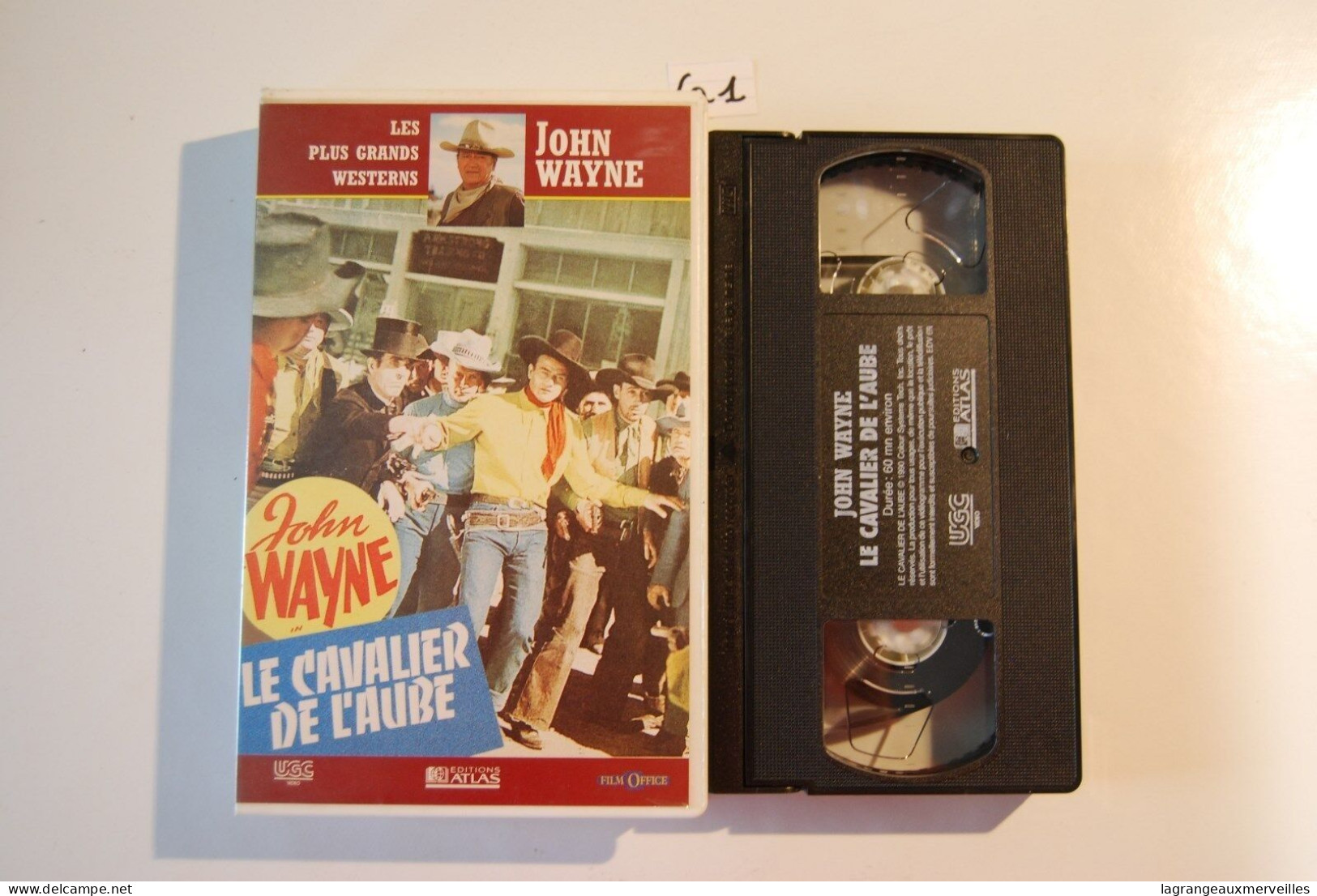 CA1 K7 VHS JOHN WAYNE LE CAVALIER DE L'AUBE - Western / Cowboy