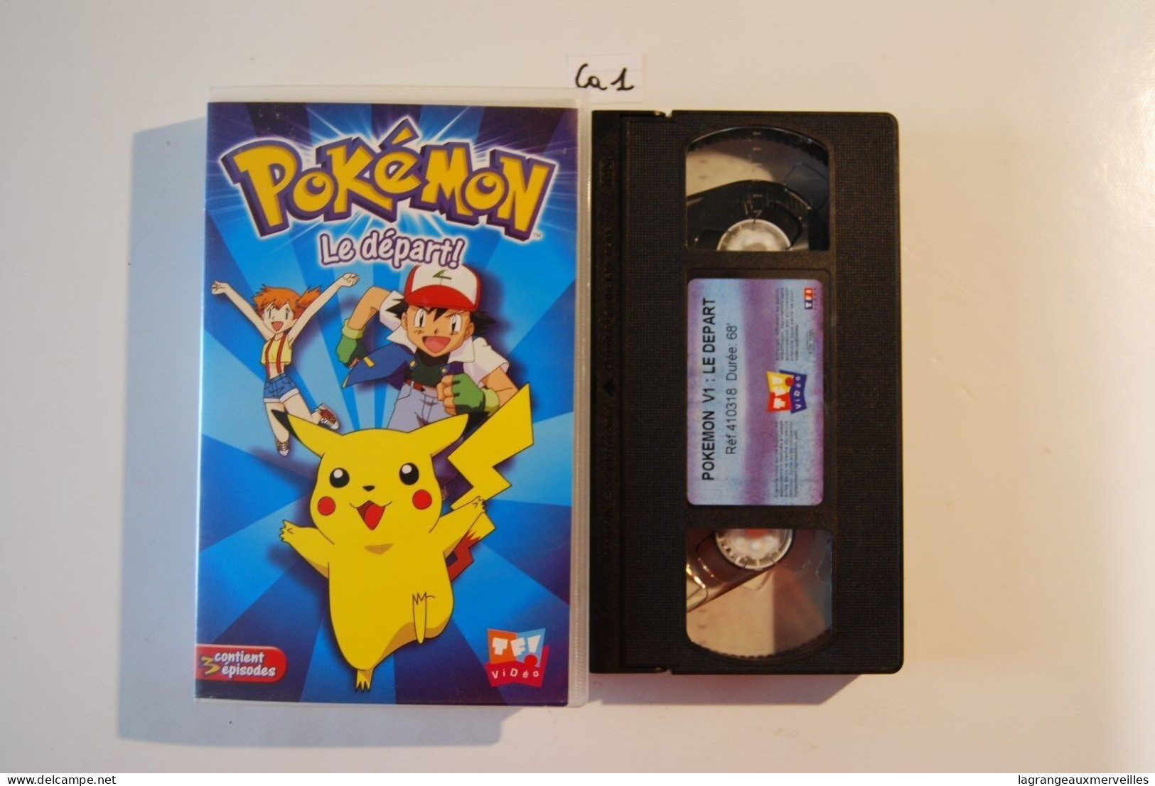 CA1 Cassette Vidéo VHS POKEMON LE DEPART - Cartoons