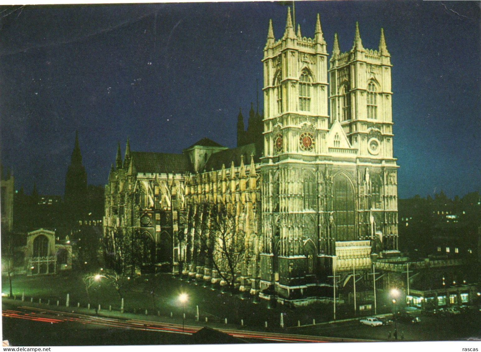 CPM - P - ANGLETERRE - LONDRES - LONDON - WESTMINSTER ABBEY BY NIGHT - Westminster Abbey