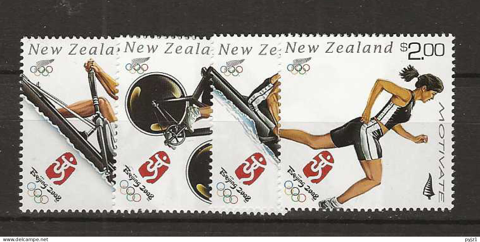 2008 MNH New Zealand Mi 2513-16 Postfris** - Ungebraucht