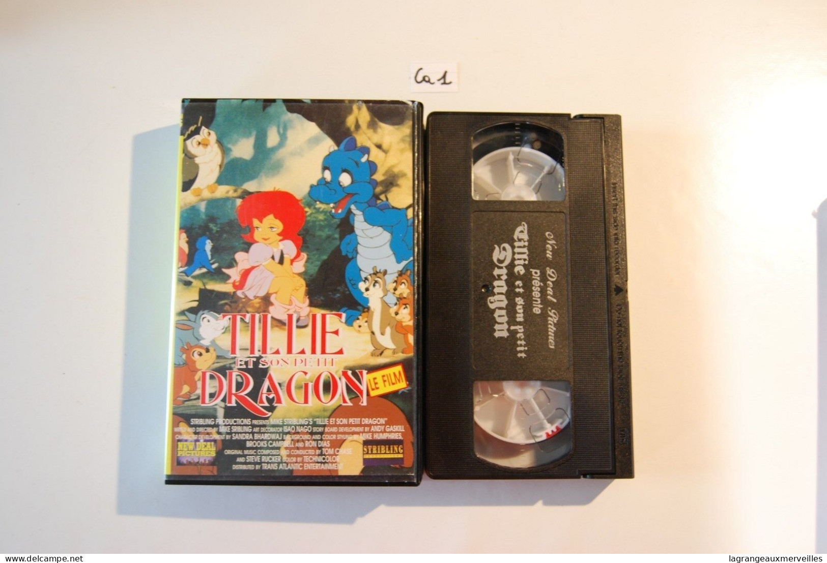 CA1 Cassette Vidéo VHS Tillie Et Son Petit Dragon - Cartoni Animati