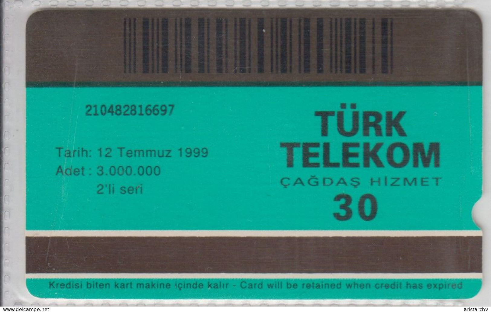 TURKEY 1999 700 YEARS OF OTTOMAN EMPIRE - Turquie