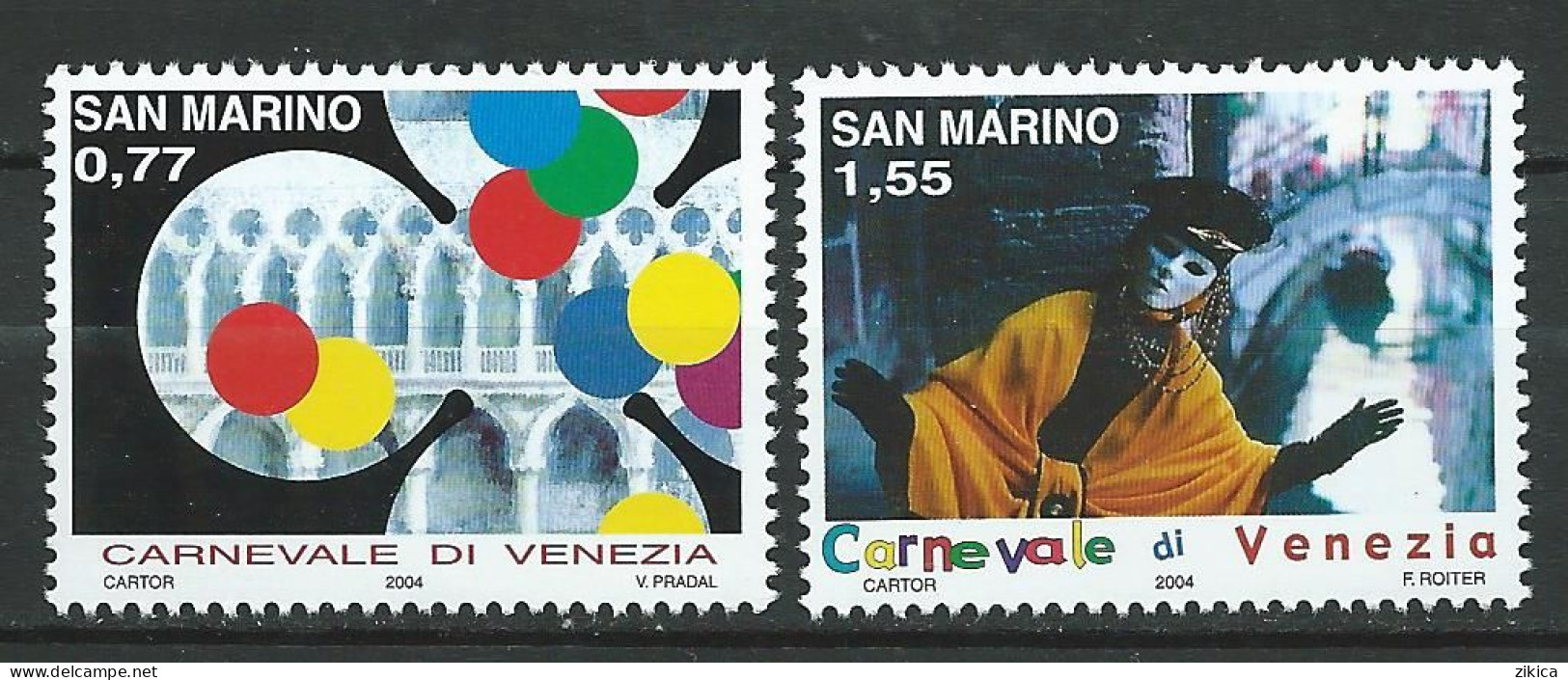 San Marino - 2004 The Carnival Of Venice. MNH** - Ungebraucht