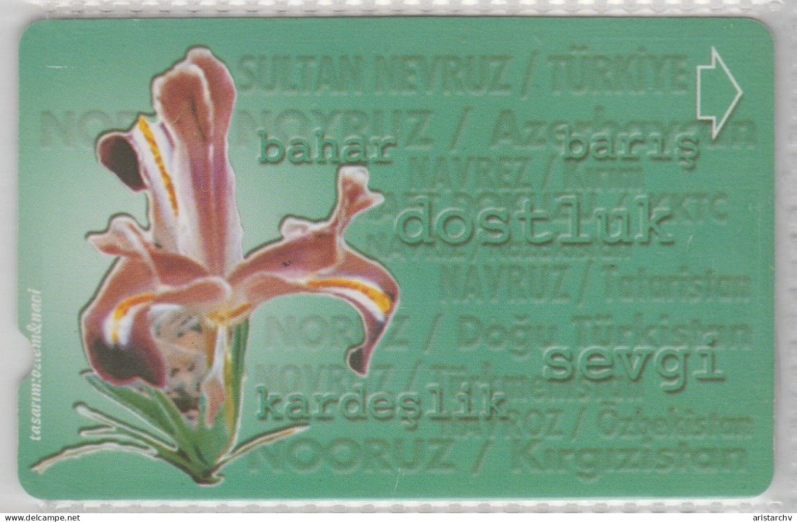 TURKEY 2000 FLOWER ORCHID - Turchia