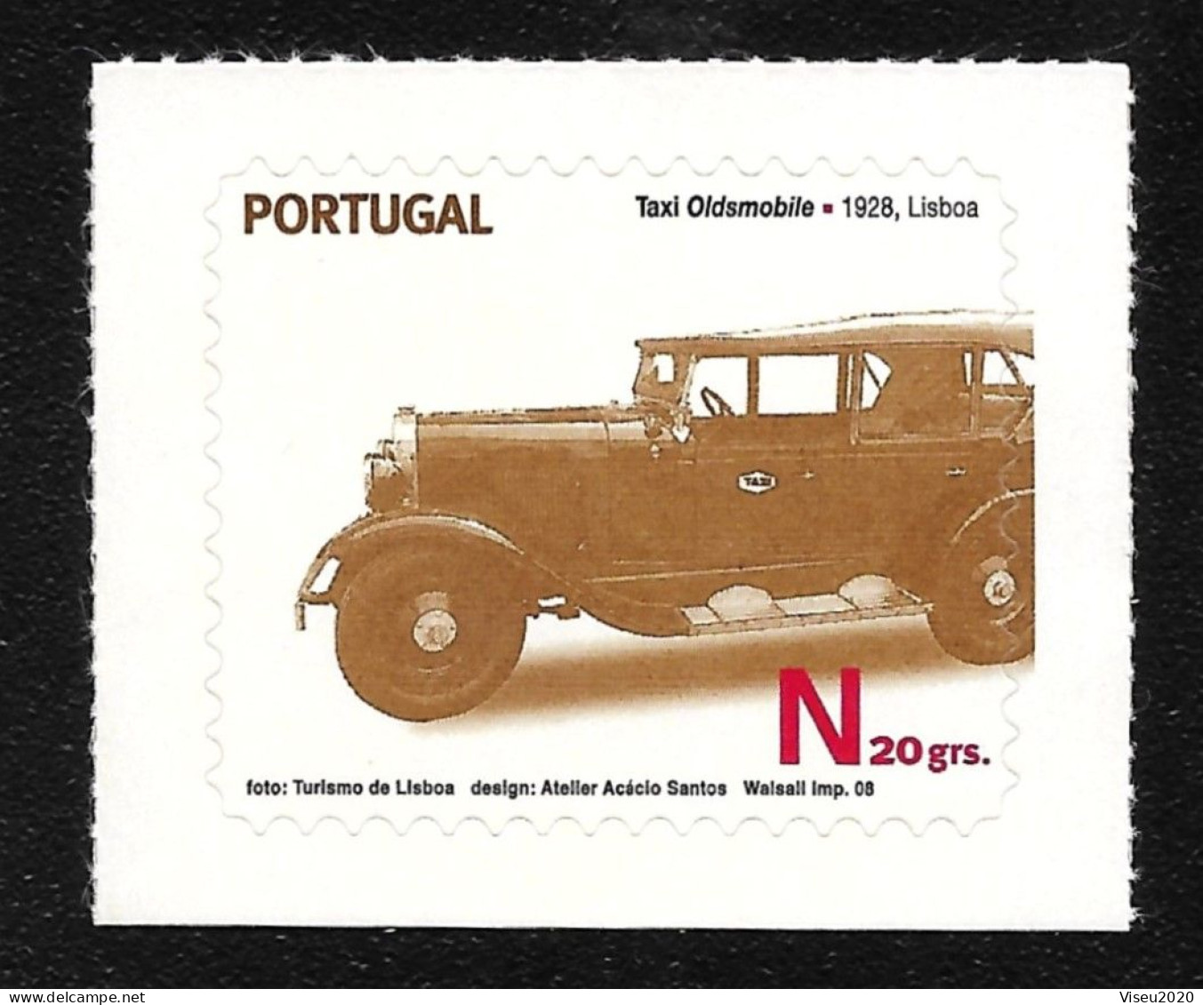 Portugal - 2008 - Transportes Públicos Urbanos - Emissão Base (2º Grupo) MNH -AF 3697 - Selos Autoadesivos - Neufs